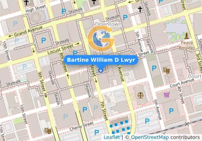 Bartine William D Lwyr