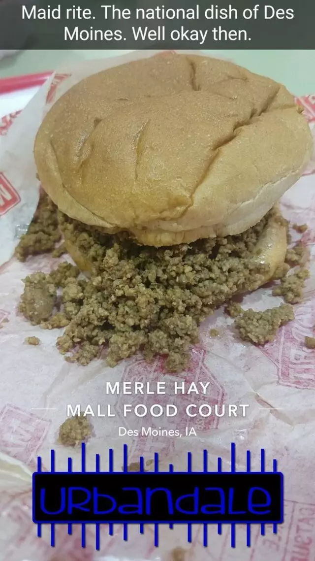 Maid-Rite at Merle Hay Mall Food Court