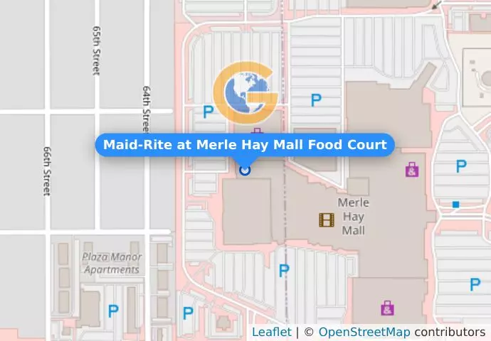 Maid-Rite at Merle Hay Mall Food Court