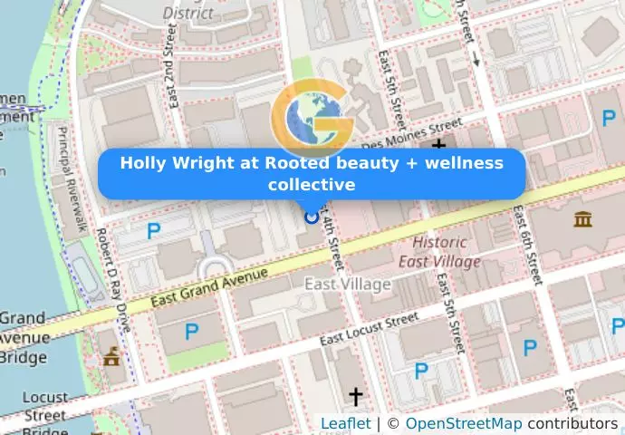 Holly Wright at Rooted beauty + wellness collective