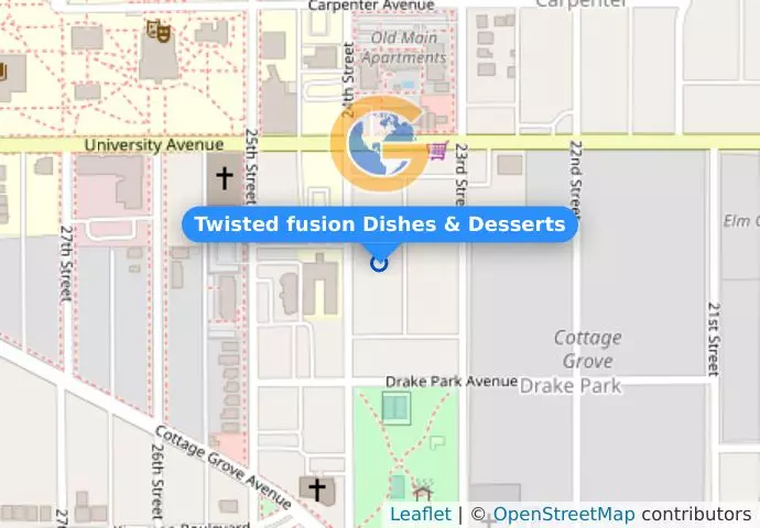 Twisted fusion Dishes & Desserts