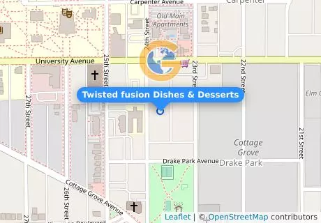 Twisted fusion Dishes & Desserts
