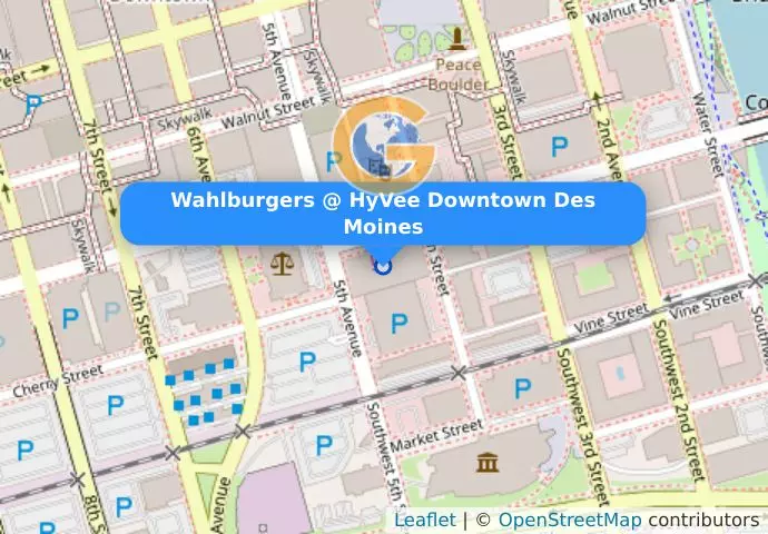 Wahlburgers @ HyVee Downtown Des Moines