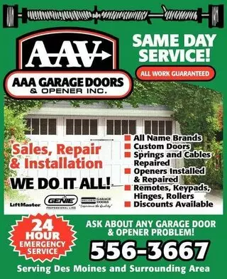 AAA Garage Door and Opener
