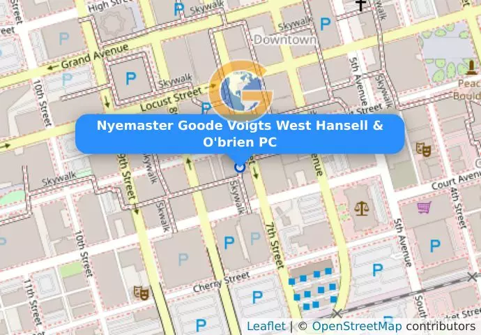 Nyemaster Goode Voigts West Hansell & O'brien PC