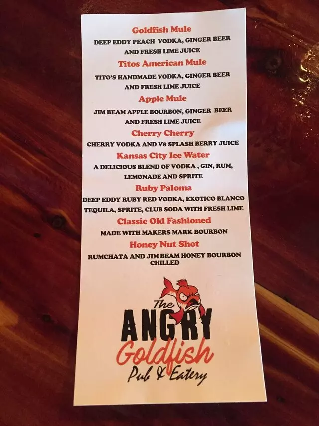 Angry Goldfish Pub And Eatery